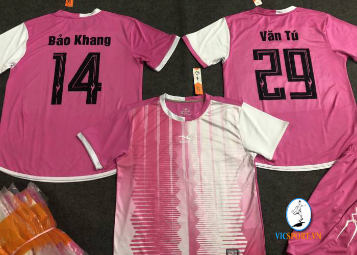 ÁO ĐÁ BANH RAZY MÀU HỒNG - Hình ảnh 4