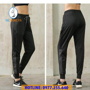 QUẦN JOGGER NỮ SỌC HÔNG CỰC ĐẸP