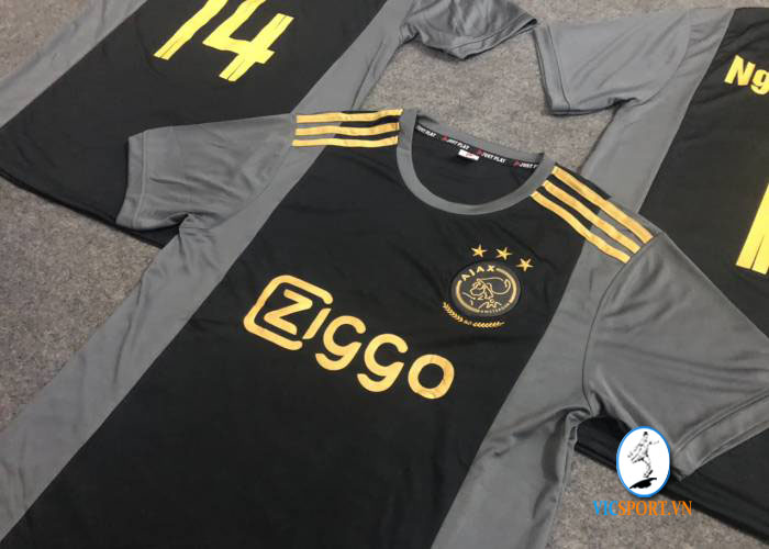 ÁO AJAX XÁM ĐEN IN CHO KHÁCH - Hình ảnh 2