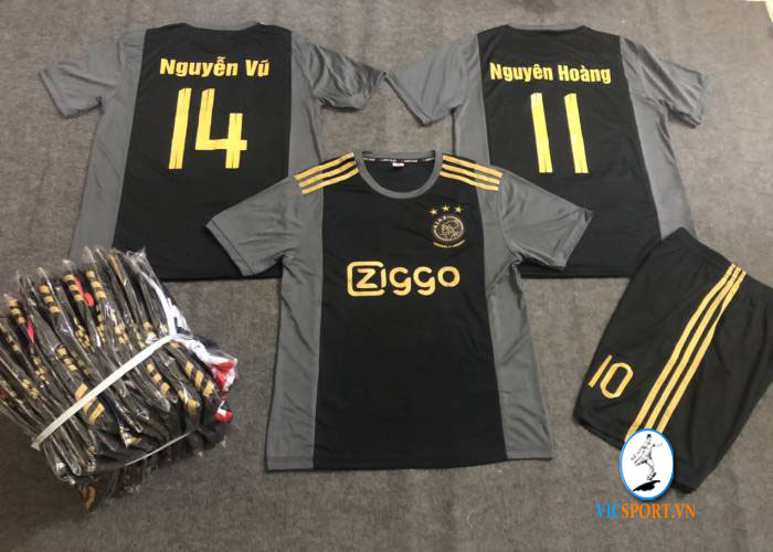 ÁO AJAX XÁM ĐEN IN CHO KHÁCH - Hình ảnh 5