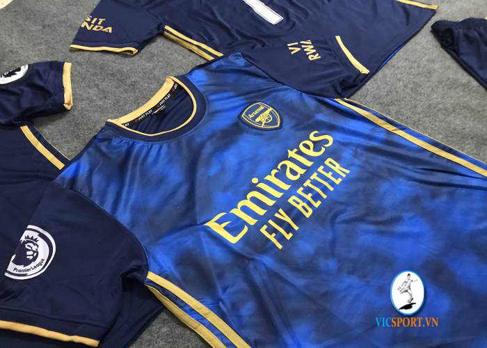 ÁO ARSENAL XANH IN CHO KHÁCH - Hình ảnh 4