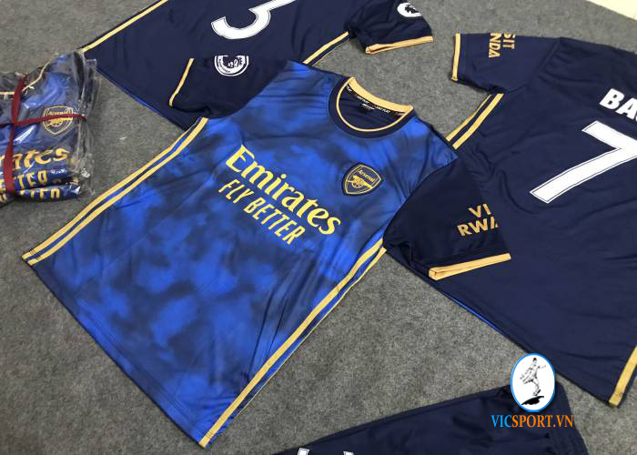 ÁO ARSENAL XANH IN CHO KHÁCH - Hình ảnh 3