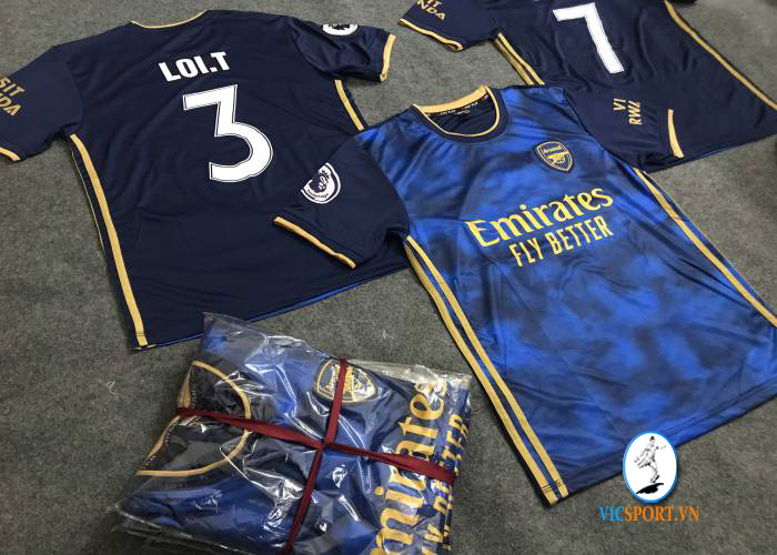 ÁO ARSENAL XANH IN CHO KHÁCH - Hình ảnh 2