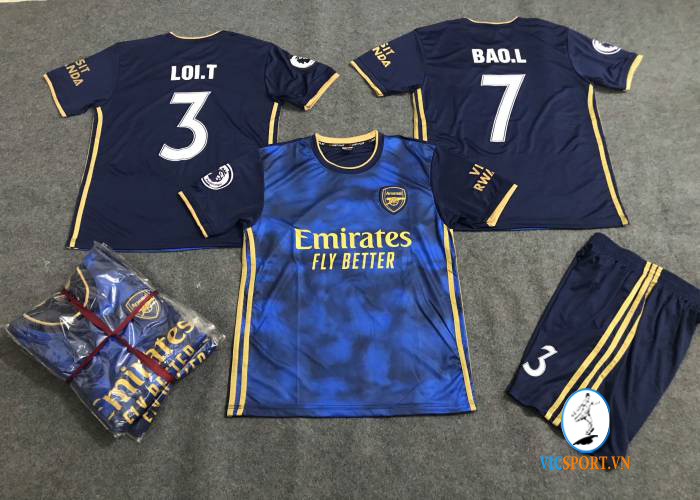 ÁO ARSENAL XANH IN CHO KHÁCH - Hình ảnh 5