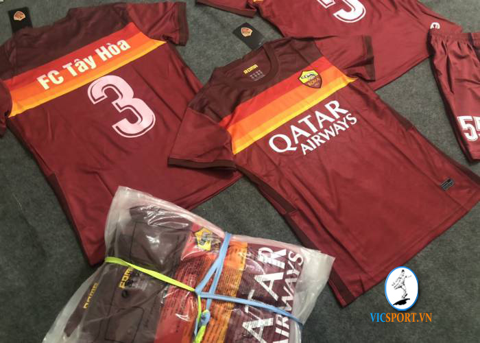 ÁO AS ROMA FAKE 2 IN CHO KHÁCH - Hình ảnh 5