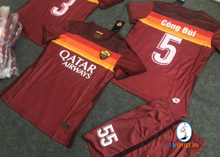 ÁO AS ROMA FAKE 2 IN CHO KHÁCH - Hình ảnh 4