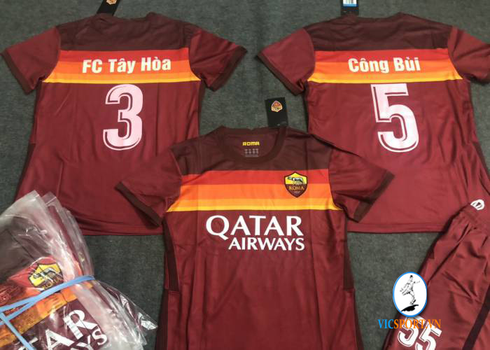 ÁO AS ROMA FAKE 2 IN CHO KHÁCH - Hình ảnh 3