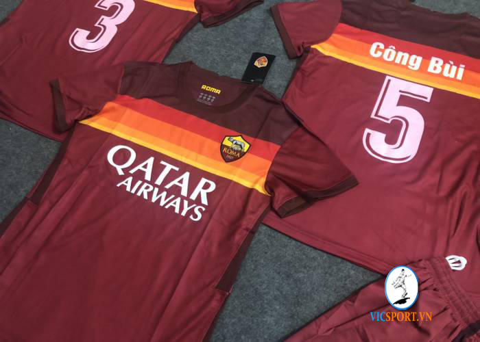 ÁO AS ROMA FAKE 2 IN CHO KHÁCH - Hình ảnh 2