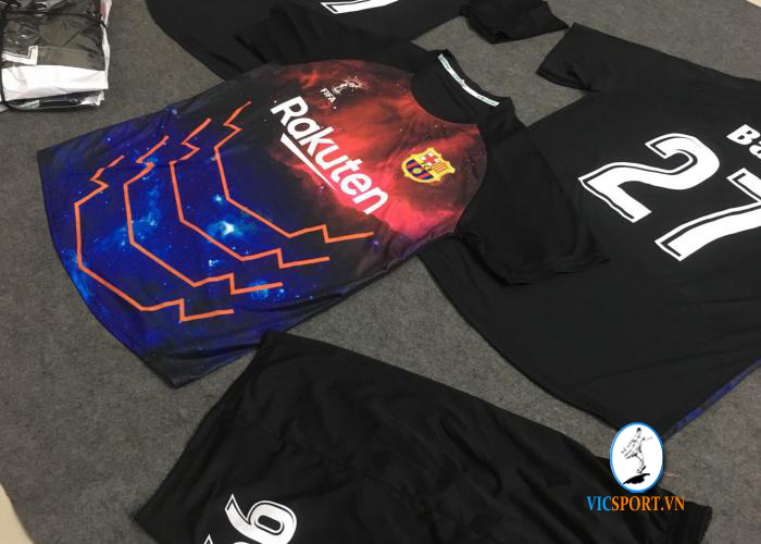 ÁO BARCELONA GALAXY IN CHO KHÁCH - Hình ảnh 3