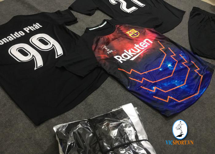 ÁO BARCELONA GALAXY IN CHO KHÁCH - Hình ảnh 2
