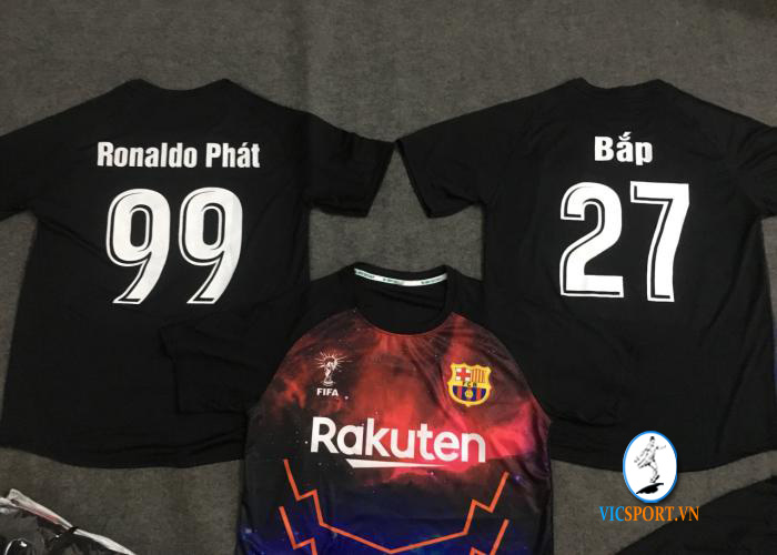 ÁO BARCELONA GALAXY IN CHO KHÁCH - Hình ảnh 4