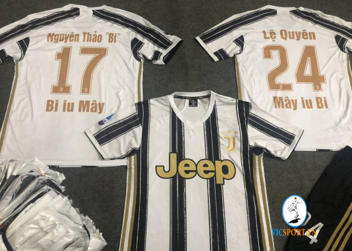 ÁO JUVENTUS SỌC TRẺ EM IN CHO KHÁCH - Hình ảnh 4