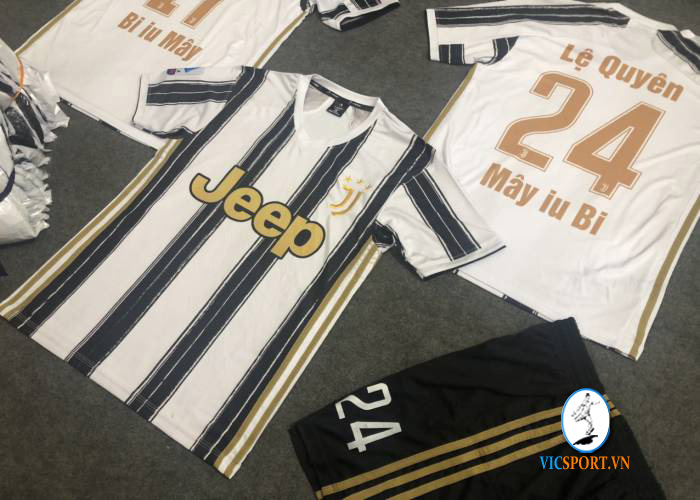 ÁO JUVENTUS SỌC TRẺ EM IN CHO KHÁCH - Hình ảnh 3