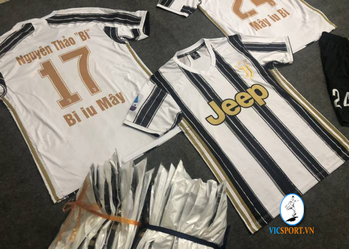 ÁO JUVENTUS SỌC TRẺ EM IN CHO KHÁCH - Hình ảnh 2