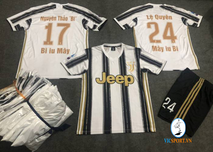 ÁO JUVENTUS SỌC TRẺ EM IN CHO KHÁCH