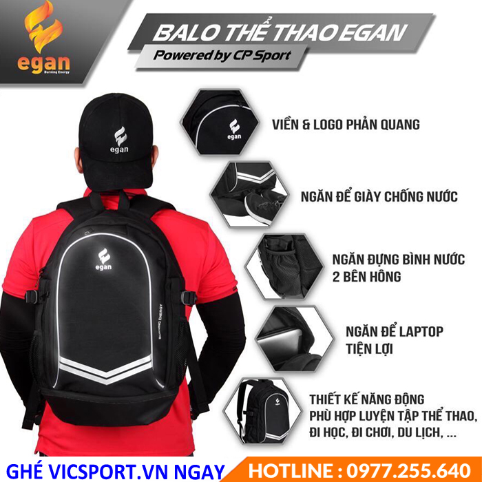 Balô thể thao Egan 01 - Hình ảnh 5