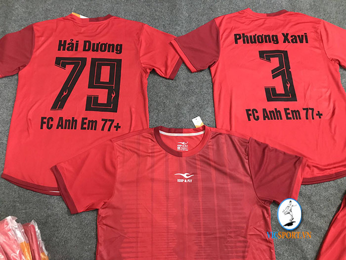 ÁO ĐÁ BANH RAZY MÀU ĐỎ - Hình ảnh 4