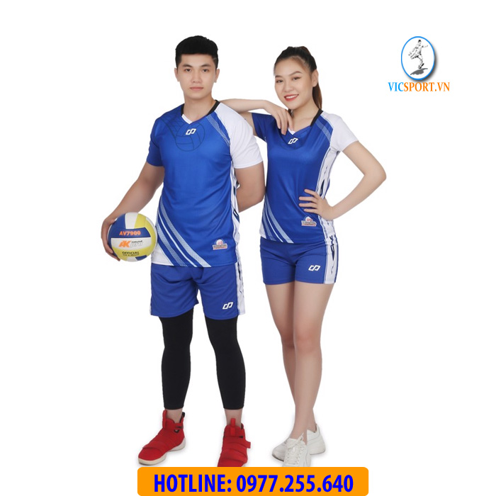 ÁO BÓNG CHUYỀN NỮ GALVIN MÀU XANH BÍCH - Hình ảnh 4
