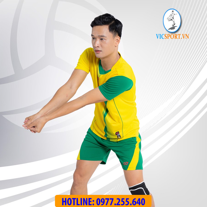 ÁO BÓNG CHUYỀN NAM ZENTIGA MÀU VÀNG - Hình ảnh 6