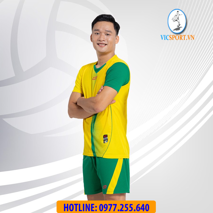 ÁO BÓNG CHUYỀN NAM ZENTIGA MÀU VÀNG - Hình ảnh 5