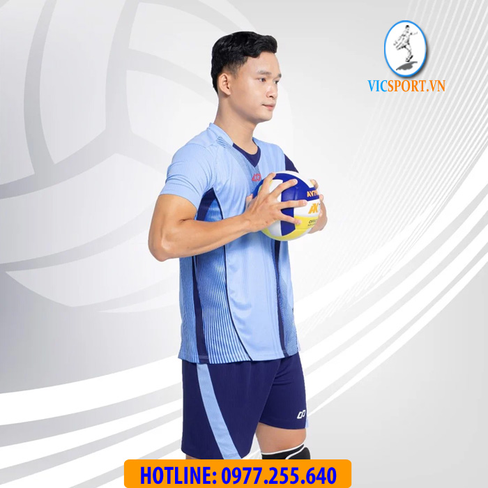 ÁO BÓNG CHUYỀN NAM ZENTIGA MÀU XANH BIỂN - Hình ảnh 6