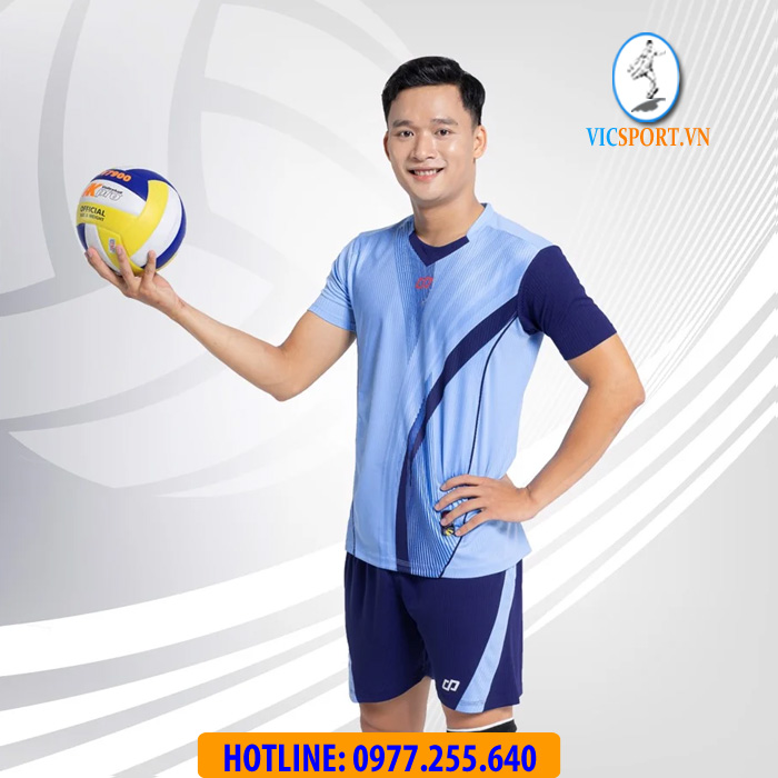 ÁO BÓNG CHUYỀN NAM ZENTIGA MÀU XANH BIỂN - Hình ảnh 5