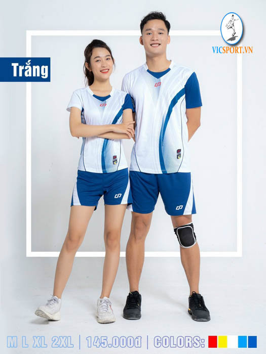 ÁO BÓNG CHUYỀN NAM ZENTIGA MÀU TRẮNG - Hình ảnh 3