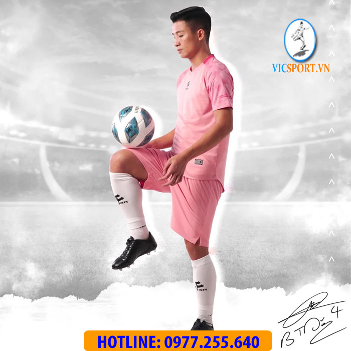 ÁO ĐÁ BANH ALPHA-TD04 MÀU HỒNG - Hình ảnh 10