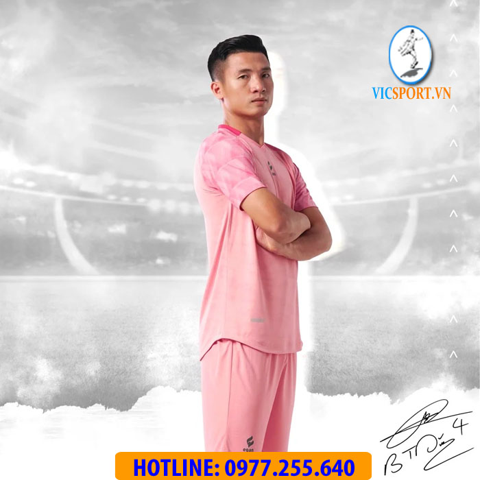 ÁO ĐÁ BANH ALPHA-TD04 MÀU HỒNG - Hình ảnh 7