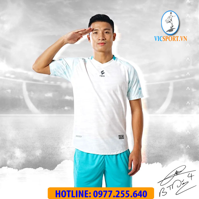 ÁO ĐÁ BANH ALPHA-TD04 MÀU TRẮNG - Hình ảnh 5