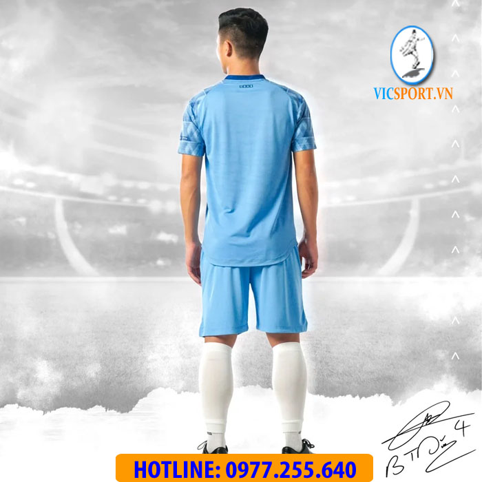 ÁO ĐÁ BANH ALPHA-TD04 MÀU XANH BIỂN - Hình ảnh 11