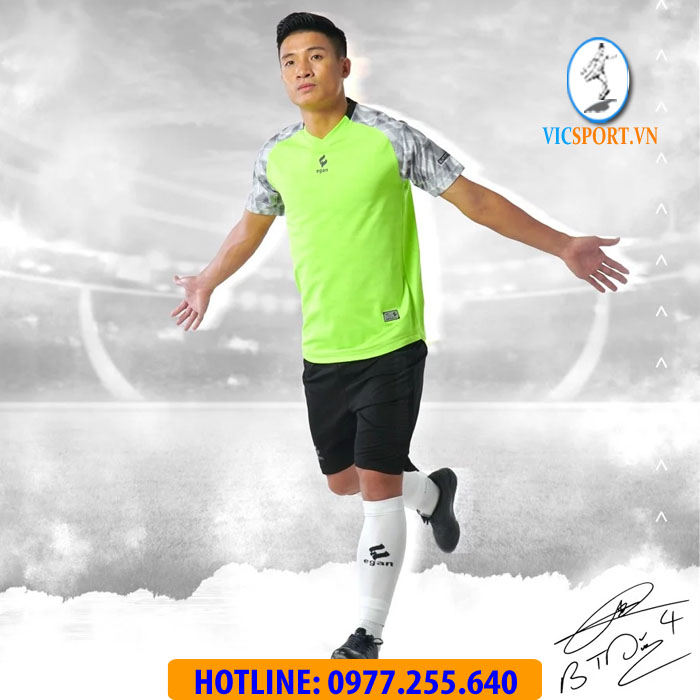 ÁO ĐÁ BANH ALPHA-TD04 MÀU XANH CHUỐI - Hình ảnh 11