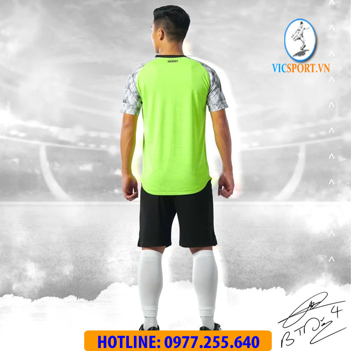 ÁO ĐÁ BANH ALPHA-TD04 MÀU XANH CHUỐI - Hình ảnh 9
