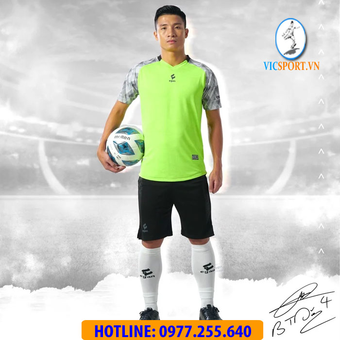 ÁO ĐÁ BANH ALPHA-TD04 MÀU XANH CHUỐI - Hình ảnh 7