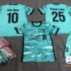 ÁO LIVERPOOL XANH NGỌC IN CHO KHÁCH