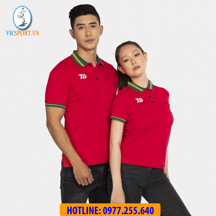 ÁO POLO NAM MODERN 2 MÀU ĐỎ
