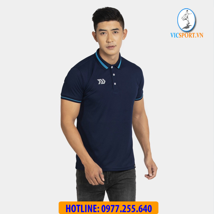 ÁO POLO NAM MODERN 2 MÀU XANH DƯƠNG - Hình ảnh 4