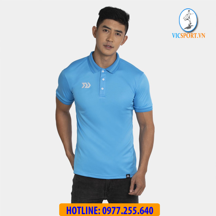 ÁO POLO NAM MODERN 2 MÀU XANH BIỂN - Hình ảnh 4