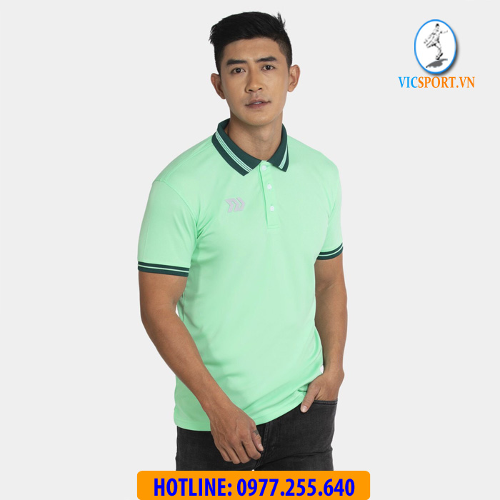 ÁO POLO NAM MODERN 2 MÀU XANH NGỌC - Hình ảnh 4