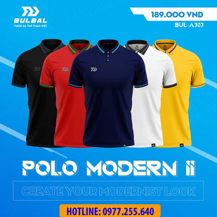 ÁO POLO NAM MODERN 2 MÀU TRẮNG - Hình ảnh 3