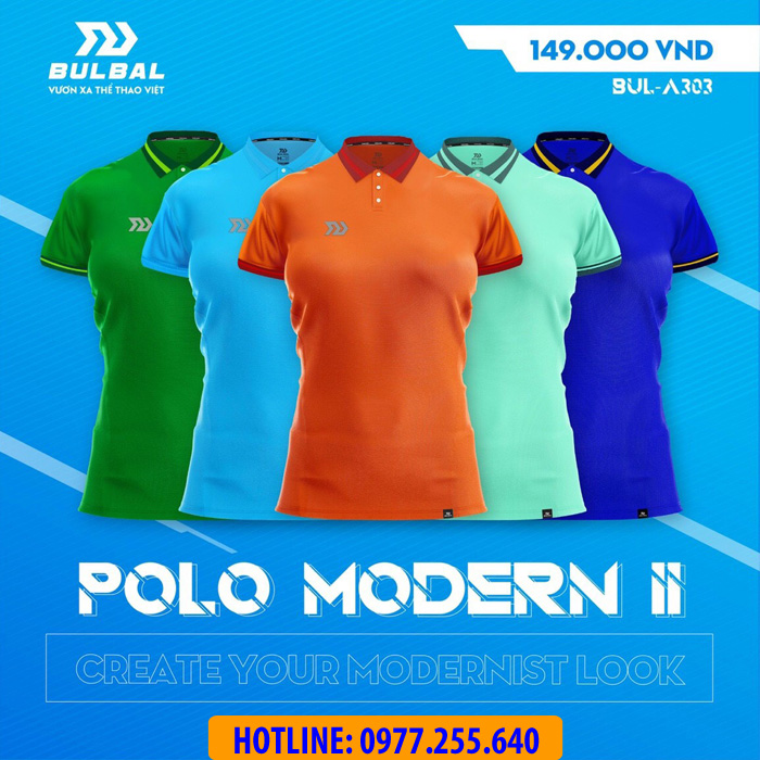 ÁO POLO NỮ MODERN 2 MÀU VÀNG - Hình ảnh 3