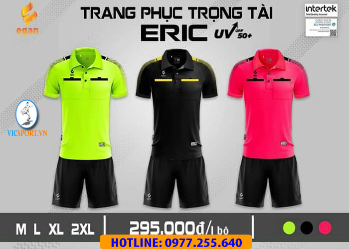 ÁO TRỌNG TÀI ERIC UV MÀU XANH CHUỐI - Hình ảnh 2