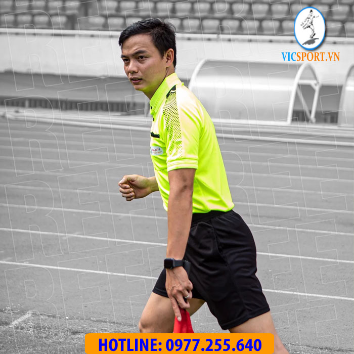 ÁO TRỌNG TÀI ERIC UV MÀU XANH CHUỐI - Hình ảnh 5