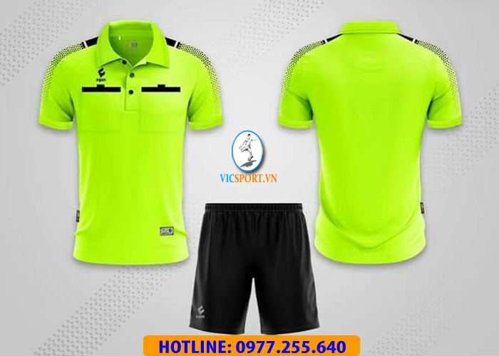 ÁO TRỌNG TÀI ERIC UV MÀU XANH CHUỐI - Hình ảnh 7