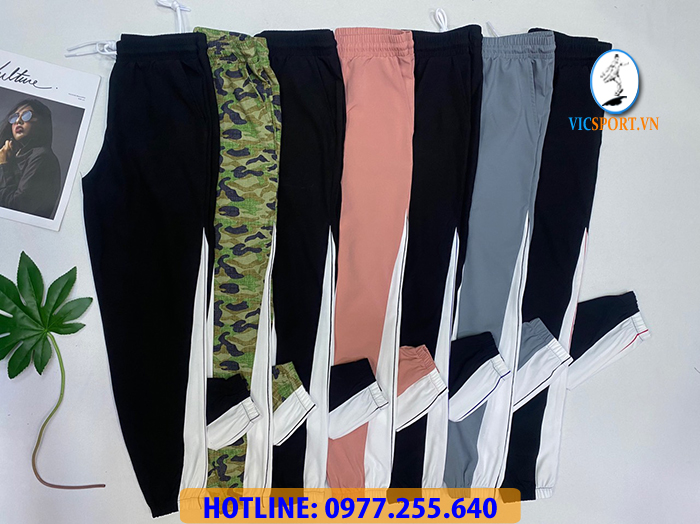 JOGGER DÙ NỮ PHỐI ỐNG CỰC ĐẸP - Hình ảnh 4