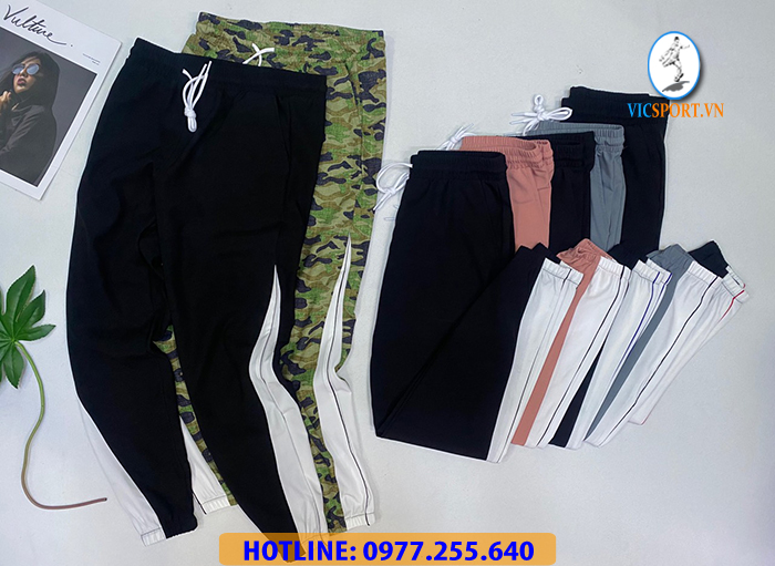 JOGGER DÙ NỮ PHỐI ỐNG CỰC ĐẸP - Hình ảnh 2
