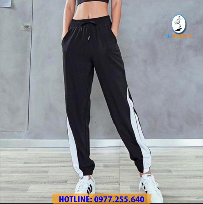 JOGGER DÙ NỮ PHỐI ỐNG CỰC ĐẸP - Hình ảnh 5
