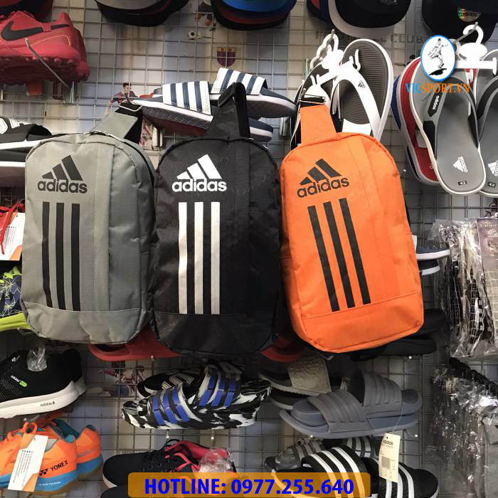 TÚI CHÉO ADIDAS MÀU XÁM - Hình ảnh 4