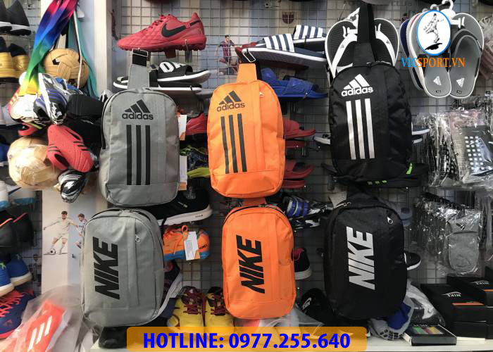 TÚI CHÉO ADIDAS MÀU XÁM - Hình ảnh 3