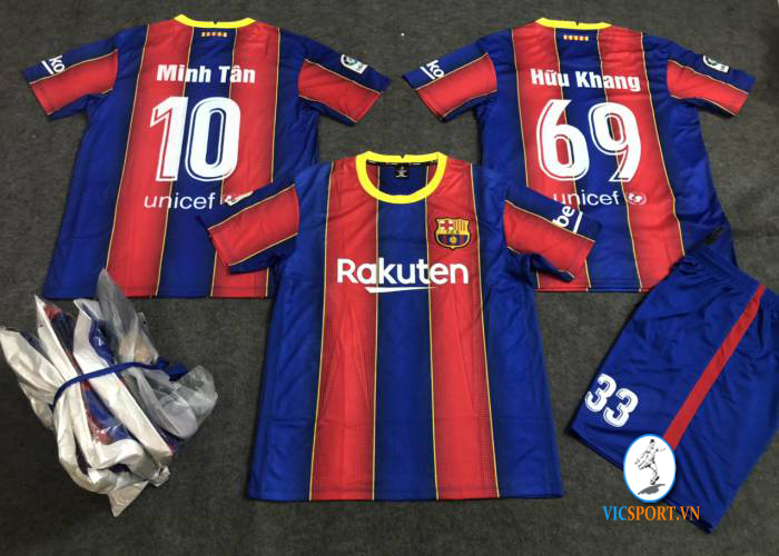 ÁO BARCELONE SÂN NHÀ IN CHO KHÁCH